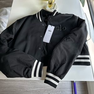 Alo Yoga Cropped G.O.A.T Jacket NWT